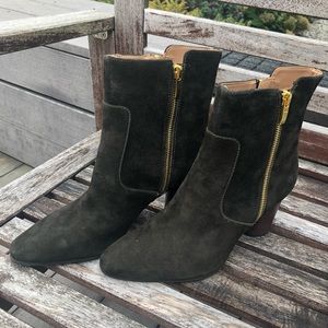 Aerosoles Olive Green Suede Boot